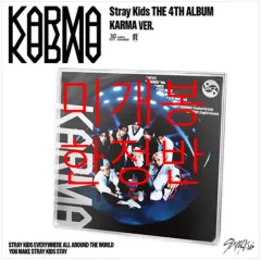 未開封 限定盤 Stray Kids(ストレイキッズ・スキズ・SKZ) ー KARMA (フォトカード付属) CD ）