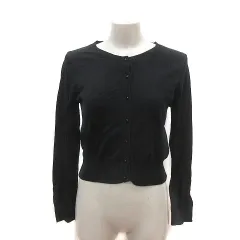 ロイヤルパーティー ROYAL PARTY カーディガン ニット 長袖 F 黒 ブラック /MS