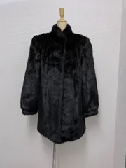SAGA MINK ミンクコート 毛皮 リアルファー c2512306
