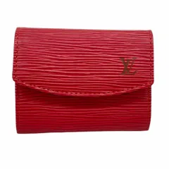 ルイ・ヴィトン(Louis Vuitton) ルイ・ヴィトン 財布・コインケース エピ ポルトモネサーンブル M6341E  ルージュレディース