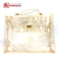 HERMES エルメス ビニールケリー ハンドバッグ クリア 1997年限定