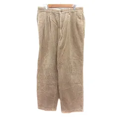 エドウィン EDWIN TROUSERS ストレートパンツ コーデュロイ 34 L ベージュ /MN