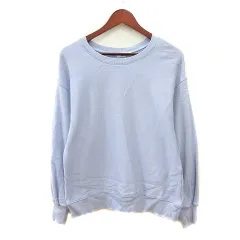 アーバンリサーチ サニーレーベル URBAN RESEARCH Sonny Label トレーナー スウェット 長袖 F 水色 ライトブルー /MN
