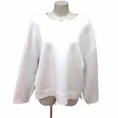 アーバンリサーチ URBAN RESEARCH カットソー 長袖 Free 白 ホワイト /YK