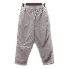 ザラ ZARA テーパードパンツ ハイウエスト EUR M M ベージュ /YI