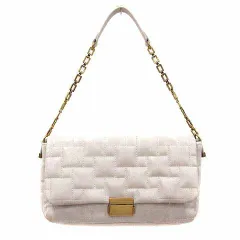 ザラ ZARA ワンショルダーバッグ フェイクレザー アイボリー 白 ホワイト /YK