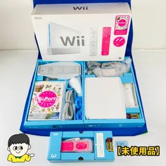 ◇I115【未使用】Nintendo Wii Wiiリモコンプラス2個 Wiiパーティ 同梱版 ホワイト 白 本体 Wiiリモコン 2個 ケーブル類 スタンド ソフト 箱あり セット 任天堂 ニンテンドー 家庭用ゲーム機 据置型ゲーム機 第7世代