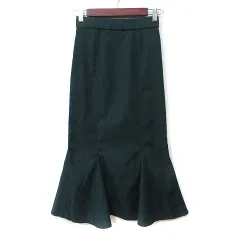 レトロガール RETRO GIRL マーメイドスカート ロング F 緑 グリーン /YI