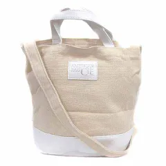 アメリカンラグシー AMERICAN RAG CIE ショルダーバッグ ハンド 2way キャンバス フェイクレザー アイボリー 白 ホワイト /YK ●RYのサムネイル