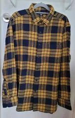 ユニクロ メンズ フランネル チェック シャツ XL