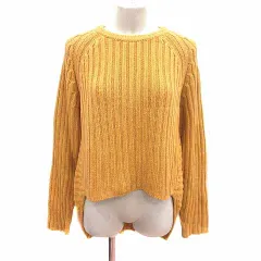 スライ SLY ニット セーター 長袖 FREE 黄色 マスタード /YK