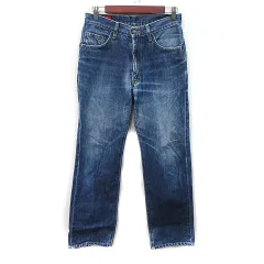 エドウィン EDWIN 503 パンツ デニム ジーンズ ダメージ加工 30 紺 ネイビー /YI