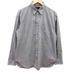 グリーンレーベルリラクシング ユナイテッドアローズ green label relaxing カジュアルシャツ 長袖 M グレー /YK