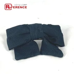 CHANEL シャネル バレッタ ドット 水玉 キャンバス ブラック