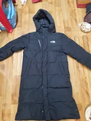 THE NORTH FACE ザノースフェイス ロング丈ダウンジャケット ブラック