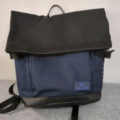 512-7 OAKLEY ネイビー ロールトップバックパックのサムネイル