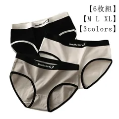 ショーツ レディース 6枚セット ジュニア スポーティー 下着 パンツ 学生 M250424-202