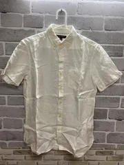 【B2-75】◇BANANA REPUBLIC    サイズS    シャツ　白　無地
