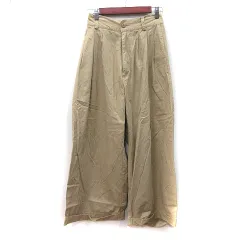 ニコアンド Niko and.. ワイドパンツ スカンツ M ベージュ /YI
