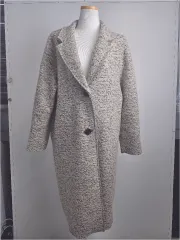 ZARA ザラ ウールブークレ ロングコート