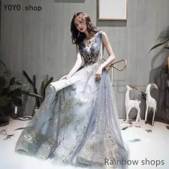 【新品未使用】カラードレス ロングドレス 演奏会 Aラインドレス 発表会 オフショルダー ワンショルダー 重工ドレス 女性用 2024年冬の新作