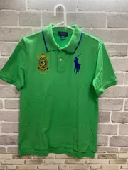 【B2-78】◇RALPH LAUREN    サイズL    ポロシャツ　緑