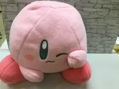 【V4-22】☆星のカービィ　羊毛フェルト風　超BlGぬいぐるみ　（うとうと）全1種