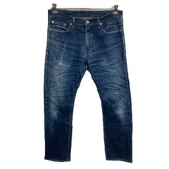 メキシコ製 Levi's 513 デニムパンツ W32 インディゴ リーバイス ジップアップ アメカジ ジーンズ デニム コットン 2512-570