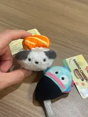 サンリオキャラクターズ スシシリーズ ぬいぐるみキーホルダー（ポチャッコ ハンギョドン）