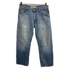 メキシコ製 Levi's 559 デニムパンツ W32 ライトブルー リーバイス ジップアップ アメカジ ジーンズ デニム コットン 2512-613