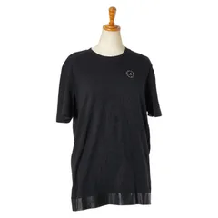 ステラマッカートニー × アディダス Tシャツ サイズ:2XS ブラック コットン レディース Stella McCartney【1-0192277】