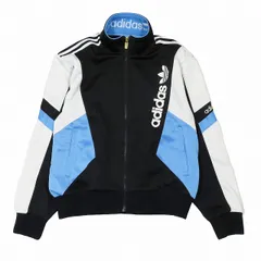 90s アディダス adidas デサント製 ヴィンテージ vintage トラックジャケット ジャージ ブルゾン スリーストライプ L 黒 ブラック ATS-835/2YBA5 メンズ レディース