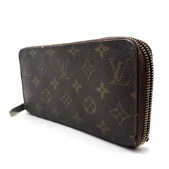 ✨良品✨ LOUIS VUITTON ルイヴィトン ポルトモネ 長財布 ロングウォレット ラウンドファスナー pvc モノグラム ブラウン 茶色 ユニセックス 男女兼用 メンズ レディース