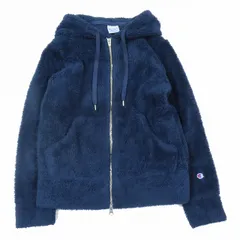 チャンピオン CHAMPION ボアパーカー ジップアップ 長袖 ブルゾン ジャケット M ネイビー CWSG603/5YBA6 メンズ