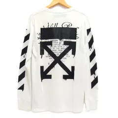 OFF-WHITE ロングスリーブTシャツ L 特別版　中古 2026年最新】OFF-WHITE メンズ 七分・長袖カットソーの人気アイテム