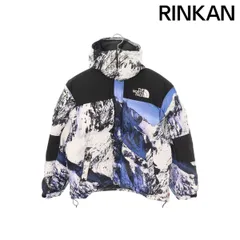 シュプリーム ×ノースフェイス THE NORTH FACE  17AW  The North Face Mountain Baltoro Jacket 総柄バルトロダウンジャケット メンズ S ※1