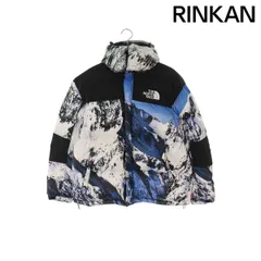 シュプリーム ×ノースフェイス THE NORTH FACE  17AW  The North Face Mountain Baltoro Jacket 総柄バルトロダウンジャケット メンズ M ※1