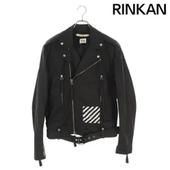 OFF-WHITE レザージャケット 岩田剛典着用モデル off-white レザージャケット 岩田剛典着用モデル