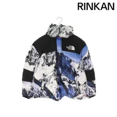 シュプリーム ×ノースフェイス THE NORTH FACE  17AW  The North Face Mountain Baltoro Jacket 総柄バルトロダウンジャケット メンズ M ※1