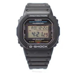 Ft1308671 カシオ 腕時計 G-SHOCK Basic DW-5600E-1 黒 メンズ CASIO 中古