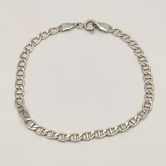 【美品】アンカーチェーンブレスレット　SILVER　シルバー925