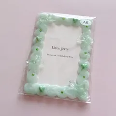 ホイップデコ 推しカラー 💚 緑 A6 硬質ケース トレカケース