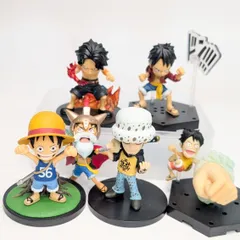 ワンピースフィギュア　エフェクトフィギュア エース 幼少期ルフィ 一番くじ等 6個セット