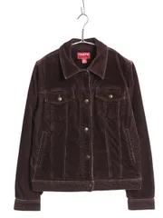 00s チャップス ラルフローレン 太畝 コーデュロイ ジャケット レディース L ジージャン タイプ トラッカー コーズ ショート丈 ストレッチ