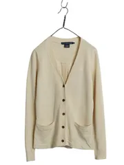 ラルフローレン ニット カーディガン レディース M ポロ スポーツ サファリ ハンティング セーター メリノ ウール アンゴラ ラビットヘアー