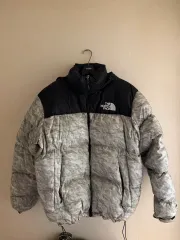 シュプリームxザノースフェイス シュノ ペーパー ヌプシ XL