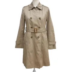 ZK24 DHC ライナー付ダブルブレストトレンチコート 着脱可能中綿キルティングライナー ベージュ サイズ9（M相当）