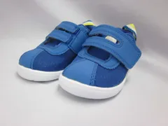 ベビー スニーカー　イフミー IFME 20-1302  ベビーシューズ 子供靴  ベビー靴  男の子   幼児 園児　普段履き  ベルクロ　 軽い　ブルー　13.0㎝