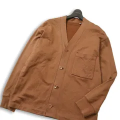 【美品】UNIQLO U ユニクロ ユー ルメール 通年 スウェット★ カーディガン 羽織り Sz.L メンズ