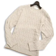 ABAHOUSE アバハウス 秋冬 ダイヤ柄★ セーター クルーネック ニット Sz.46 メンズのサムネイル